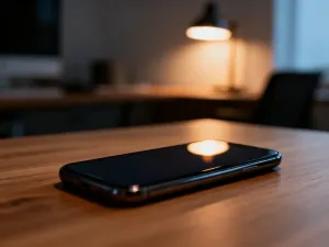 Smartfon z ikoną cyfrowego paragonu na ekranie, symbolizujący weryfikację płatności za aplikacje w Google Play.
