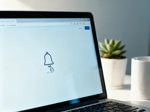 Dwa smartfony zbliżone do siebie, między którymi widać niebieską poświatę symbolizującą bezprzewodowe przesyłanie danych.