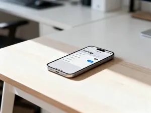 Ekran smartfona z widocznym przyciskiem „Wyczyść pamięć podręczną” w ustawieniach systemu.
