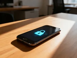 Ekran smartfona z otwartym menu ustawień systemowych, prezentujący informacje o wersji oprogramowania.