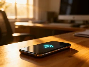 Ekran smartfona z otwartym menu ustawień i przełącznikami funkcji w systemie Xiaomi HyperOS.