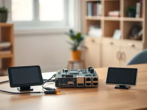 Ekran smartfona z otwartym menu ustawień systemowych, służący do rozwiązywania problemów technicznych.